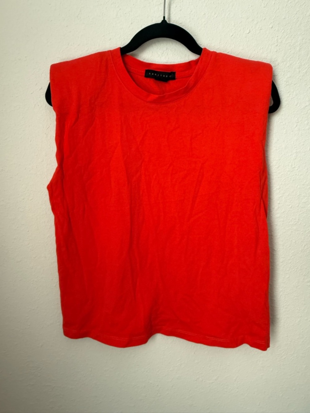 Sanctuary Red Crewneck T-Shirt
